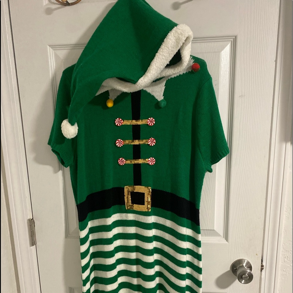 Christmas elf dress. Size xxl